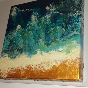 beachy at the beach painting